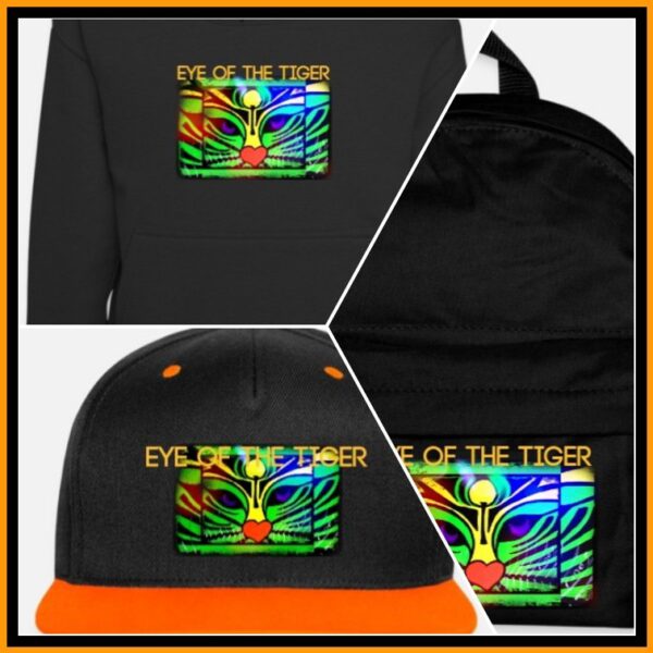 Eye of the Tiger🐯4boys
Hoodie,backpack&cap - Image 5